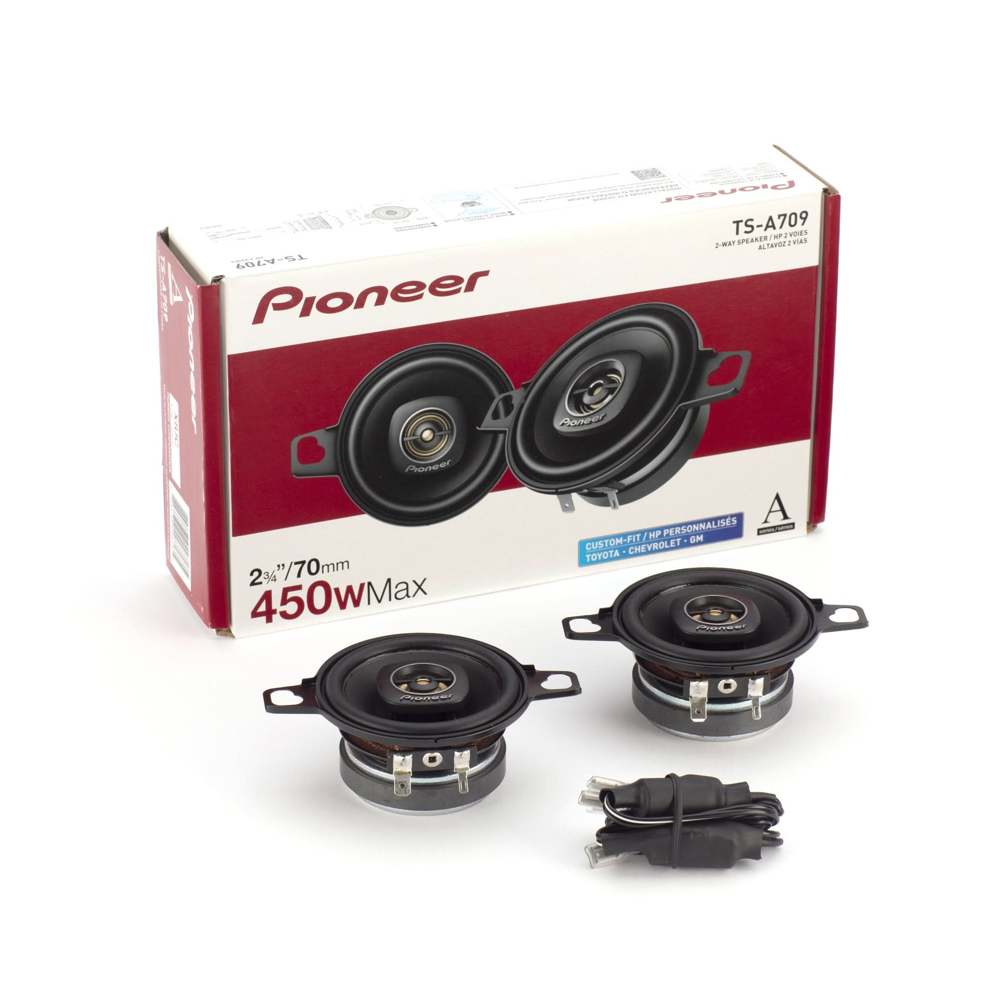 TS-A709 2.75" A-Series 2-Way Coaxial Car Speakers 450W Max (Pair) - Image 7