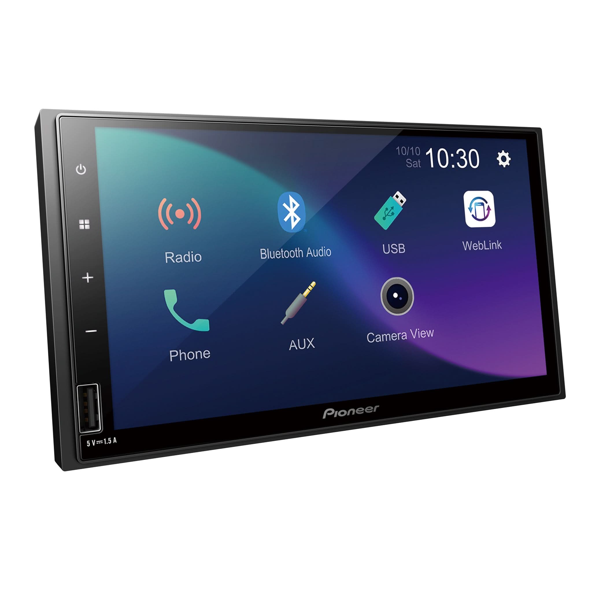 DMH-470EX 7" Double-DIN Touchscreen Multimedia Car Stereo Receiver - Image 2