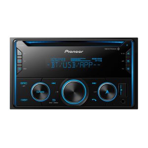 FH-S520BT Double-DIN CD Car Stereo Receiver with Bluetooth Variable Color