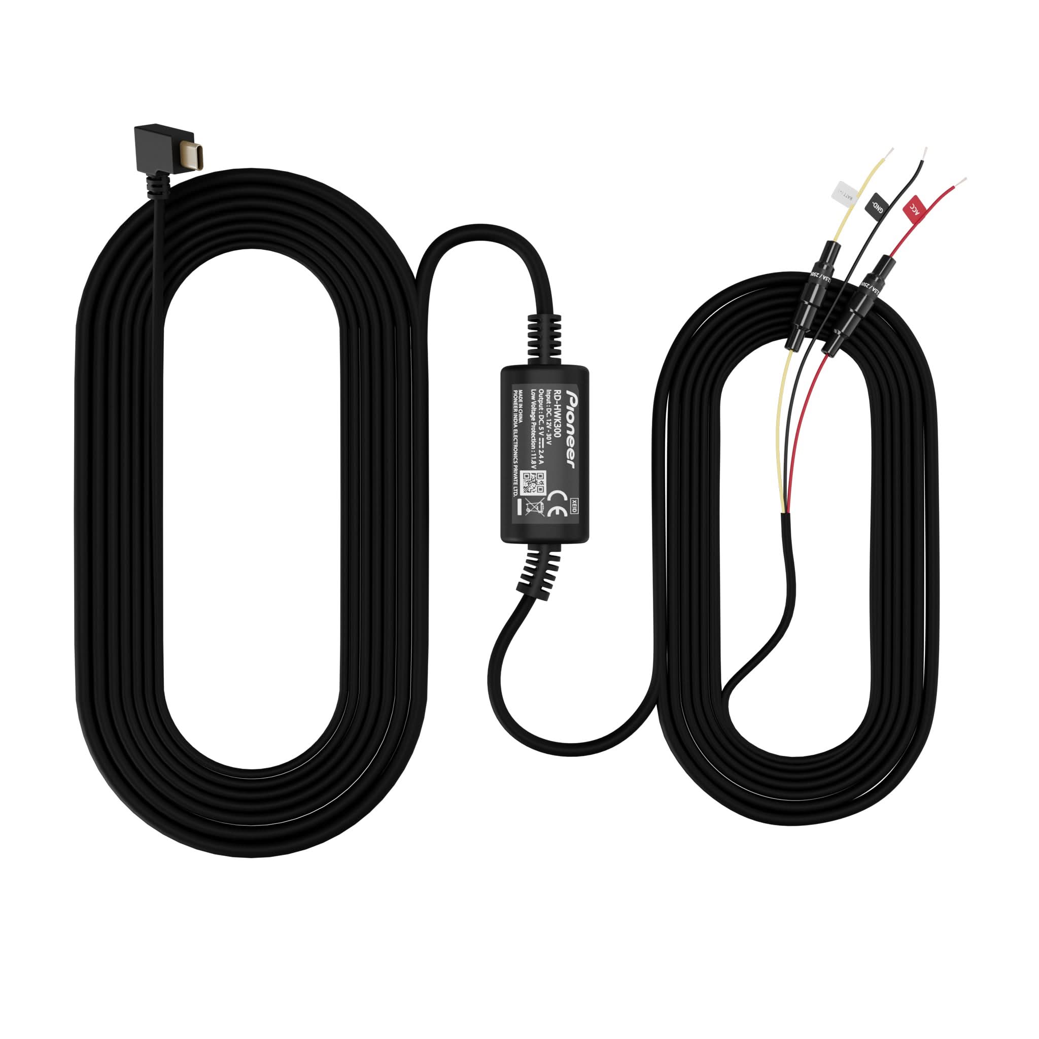 RD-HWK300 Dash Cam Hardwire Kit with Parking Mode Battery Drain Protection