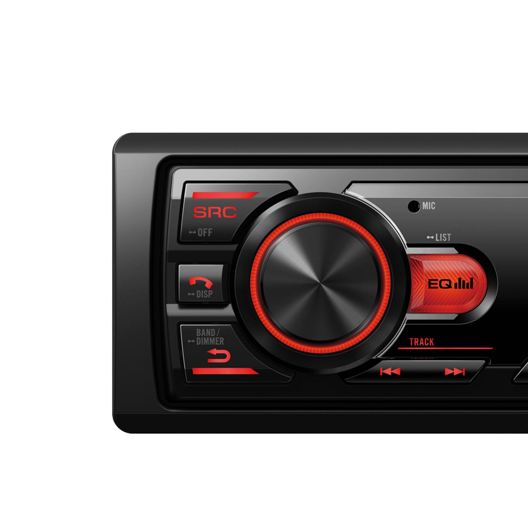 MVH-S110BT Single-DIN Digital Media Receiver with Bluetooth USB FLAC Mechless - Image 3
