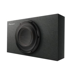 TS-D10LB 10" Loaded Shallow-Mount Subwoofer Enclosure | 1300W Max