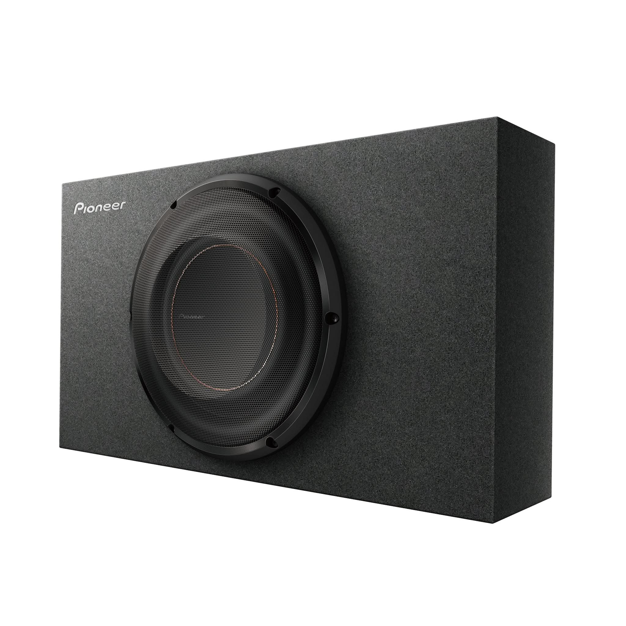 TS-D10LB 10" Loaded Shallow-Mount Subwoofer Enclosure | 1300W Max