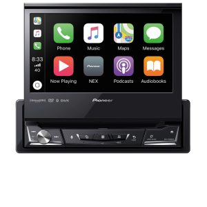 AVH-3500NEX Single-DIN DVD Receiver Motorized Flip-Out Screen Carplay